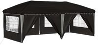 vidaXL Pop-up Partyzelt 575 x 288 x 245 cm Schwarz