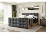 ALTDECOR Boxspringbett mit Matratze und Lattenrost, Topper,...