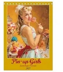 Pin-up Girls - Zauberhafte Portraits (Tischkalender 2027 DIN A5 hoch), CALVENDO