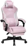 GTPLAYER Gaming Stuhl, Ergonomischer Gamer Stuhl aus Leinen mit...