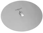 Blind Slice &ndash; Edelstahlplatte f&uuml;r Pizza Blind Bake - Flacher Pizzaboden,...