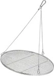 BBQ-Toro Edelstahl Grillrost Rund &Oslash; 70 cm, BBQ Grillgitter mit Seilaufh&auml;ngung,