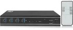 ACT 2-Port HDMI 4K@60Hz KVM-Umschalter, USB 3.2 Gen1 (USB 3.0), 3840 x 2160...