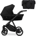 Kinderwagen Kunert Ivento 2in1 &ndash; Farbe: Tiefschwarz - Schwarz