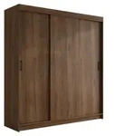 MIRJAN24 Kleiderschrank Infinity 200 I, Schwebet&uuml;renschrank mit eins...