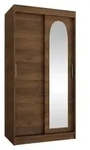 MIRJAN24 Kleiderschrank Selfie 100, Schwebet&uuml;renschrank mit zwei...