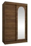 MIRJAN24 Kleiderschrank Selfie 120, Schwebet&uuml;renschrank mit zwei...