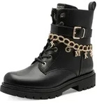 Marco Tozzi Damen Elegante Stiefelette by GMK 2-85207-47 Schwarz - Schwarz - 36