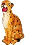 Gift Company Wildcat Leopard M orange 51cm - Orange