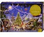 Puzzle-Adventskalender - Weihnachtsmarkt der Tiere