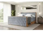 ALTDECOR Boxspringbett mit Matratze und Lattenrost, Topper,...