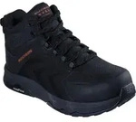 Skechers Herren SPEED-FLEX TREKKER NORDOWN Berufsschuh 200256EC BKRD Schwarz/Rot,