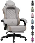 GTPLAYER Gaming Stuhl Ergonomischer, PC Stuhl Atmungsaktiver Stoff, Gro&szlig; und...