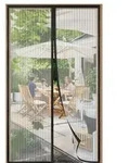 Fliegengitter T&uuml;r 100x215 cm Magnet Insektenschutz Balkont&uuml;r Ohne Bohren...