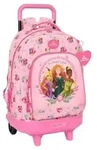Safta Princesas Disney 33l 33x45x22cm Rucksack Mit Rollen Rosa Kinder Rosa One Size -