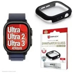 Displex 10H Panzerglas f&uuml;r Apple Watch Ultra 3/Ultra 2/Ultra (49mm), Full Body