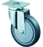 BS Rollen Lenkrolle A85.1 Durchmesser 125mm Tragf&auml;higkeit 100kg Vollgummirad