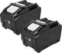 EXTENSILO 2x Akku kompatibel mit Makita TD001G, HS004G, W001G, HR003G Werkzeug...