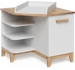 Wickelkommode Vitalispa Malia Wei&szlig;/Artisan 85 x 85.2 cm mit T&uuml;r, Model 58361 -