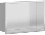 vidaXL Duschnische Silber 30 x 20 x 9,5 cm Edelstahl - Silber