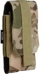 Brandit Molle Phone Pouch Medium tactical camo, OS - Braun
