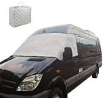 Auto Frontscheibenabdeckung f&uuml;r Benz Vito III W447 2014-2024 Silber Faltbar...