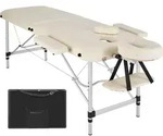 tectake&reg; 2 Zonen Massageliege Breite 60 cm, Polsterung 4 cm 205 x 95 x 89 cm -...