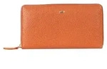 Portemonnaie ASTI RV-Geldb&ouml;rse 18 Kartenf&auml;cher orange Damen - Leder - Orange