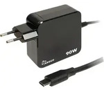 Inter-Tech PD-2090, Drinnen, AC, 5 V, 1,4 m, Schwarz - Schwarz