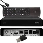 VU+ Plus Zero Linux Full HD Sat Receiver - Schwarz + 300 Mbits Wifi Stick -...