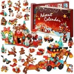 Adventskalender 2026 Kinder 24 Tage Countdown mit 895 Bausteinen 12 in 1