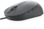 DELL Pro kabelgebundene Maus &ndash; MS3220 - grau, Beidh&auml;ndig, Laser, USB Typ-A,...