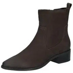 Caprice Stiefelette Stiefelette Nubukleder - Dunkelbraun - 42