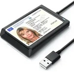 CSL Speicherkartenleser, USB Smart Card Reader mit NFC, Chipkartenleser, f&uuml;r