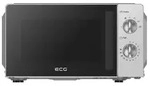 ECG MTM 2076 IS, Arbeitsplatte, Solo-Mikrowelle, 20 l, 700 W, Drehregler, Silber -