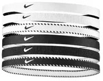 Nike Accessories Flex Classic Stirnband 6 Einheiten Wei&szlig;,Schwarz Wei&szlig;,Schwarz...