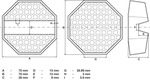 BGS technic Rubber Pad, 124 mm, 124 g