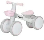 AIYAPLAY Kinder Laufrad Lauffahrrad ab 1 Jahr keine Schrauben Rosa+Wei&szlig; - Bunt
