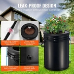 VEVOR DWC Hydroponics Grow System, Hydroponisches Anbausystem mit Top-Drip-Kit,