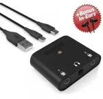 Rode AI-Micro 2-Kanal Audio-Interface + Bonus In-Ear Kopfh&ouml;rer - Schwarz
