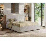 MKS MEBLE Polsterbett LERIO CLASSIC 160x200 cm mit Bettkasten & Stauraum, inkl.