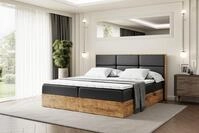 ALTDECOR Boxspringbett LOLLI1 mit H3-Matratze, Kopfteil und Bettkasten mit...