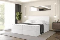 ALTDECOR Boxspringbett mit Matratze und Lattenrost, Topper, Polsterbett mit