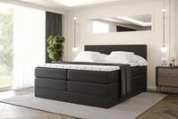 ALTDECOR Boxspringbett mit Matratze und Lattenrost, Topper, Polsterbett mit
