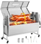 VEVOR Drehspie&szlig;grill 38W BBQ Outdoor Schwein & Lamm Spie&szlig;br&auml;ter,