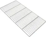 Edelstahl Grillrost eckig 58 x 30 cm rostfrei f&uuml;r Holzkohlegrill, Gasgrill und