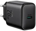 JOYROOM JR-TCF20, Drinnen, AC, Schwarz - Schwarz