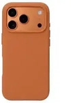 Accezz Liquid Silikoncase mit MagSafe iPhone 18 Pro / 17 Pro - Orange - Orange