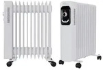 TroniTechnik&reg; &Ouml;lradiator Elektroheizung TT-OR 211 in Wei&szlig; mit 11 Rippen und...