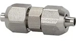 Riegler Gerader Verbinder, f&uuml;r Schlauch 6/4 mm, SW1 12, SW2 10, ES 1.4404